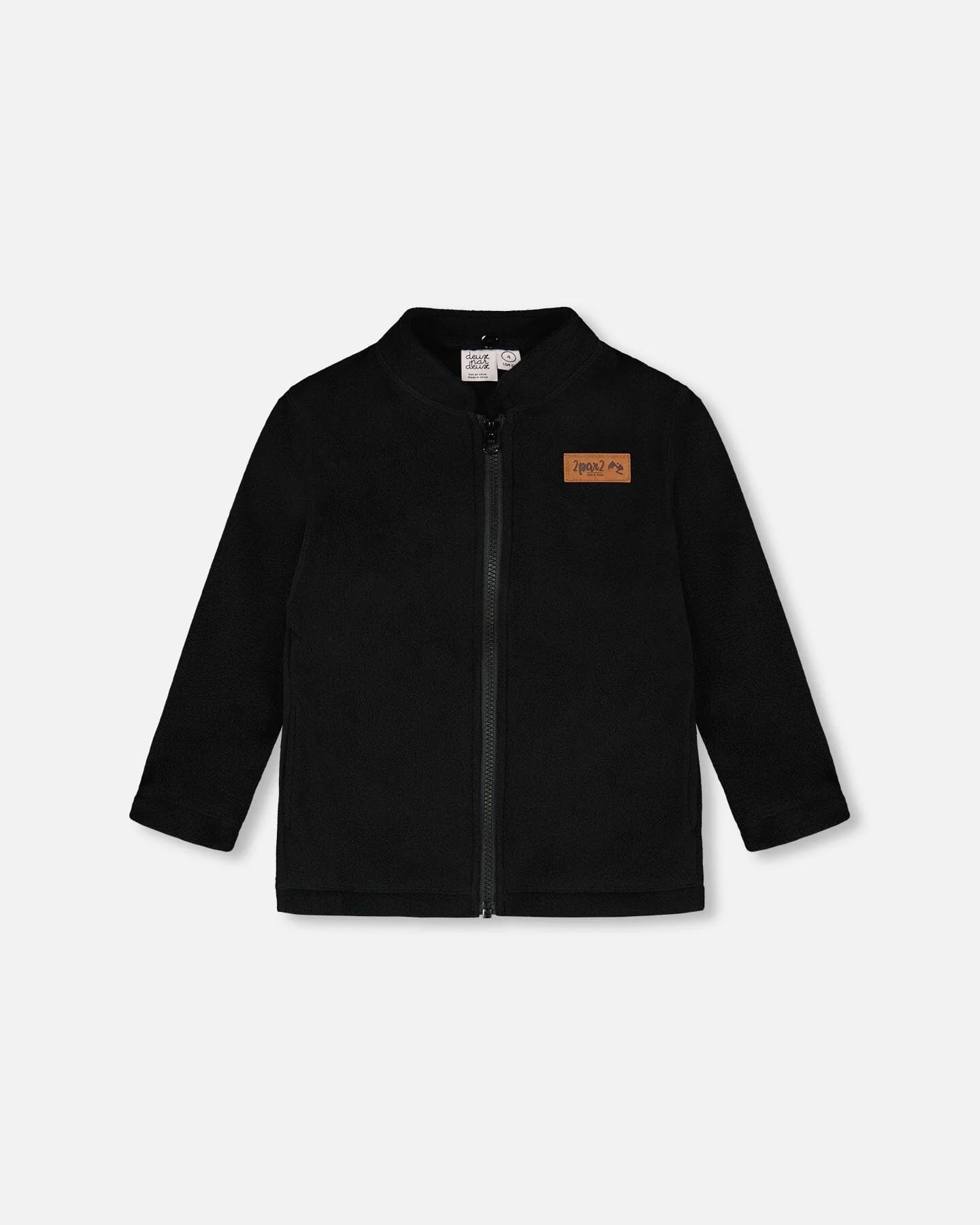 3-In-1 Two-Piece Mid-Season Outerwear Set Black And Brown - Image 4