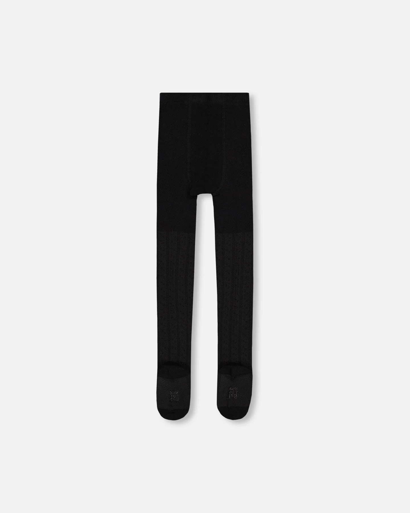 Baby Cable Tights Black - Image 3