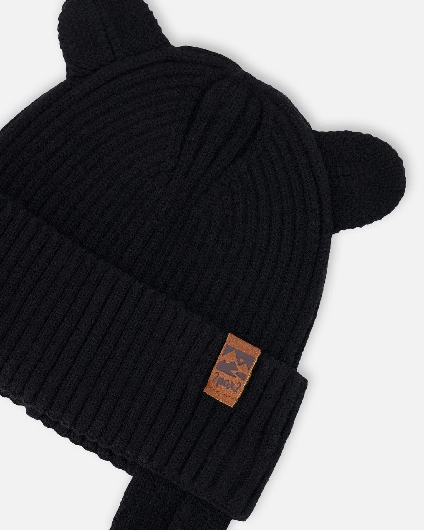 Baby Knit Hat Black - Image 4