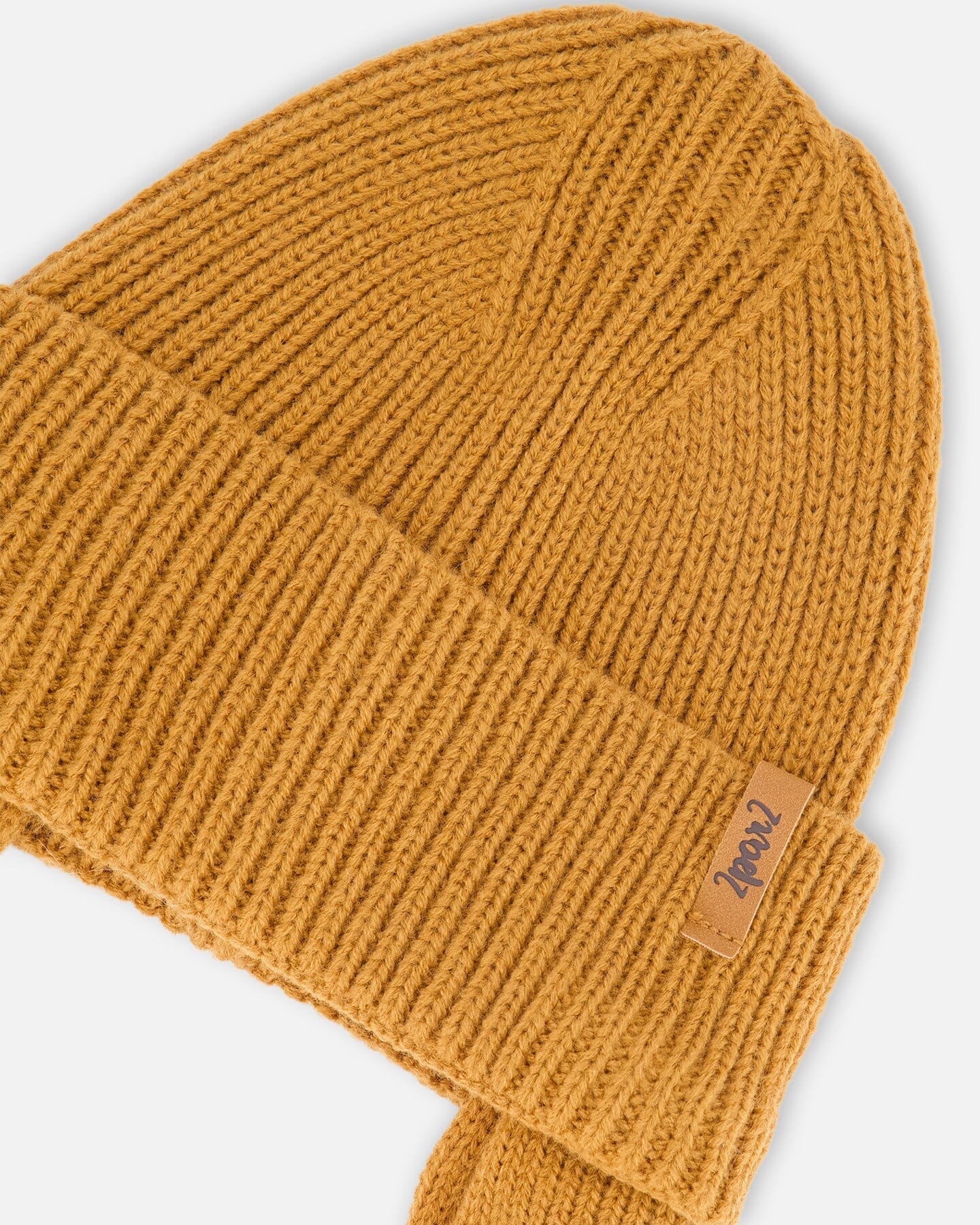 Baby Mid-Season Knit Hat Brown Pecan - Image 3