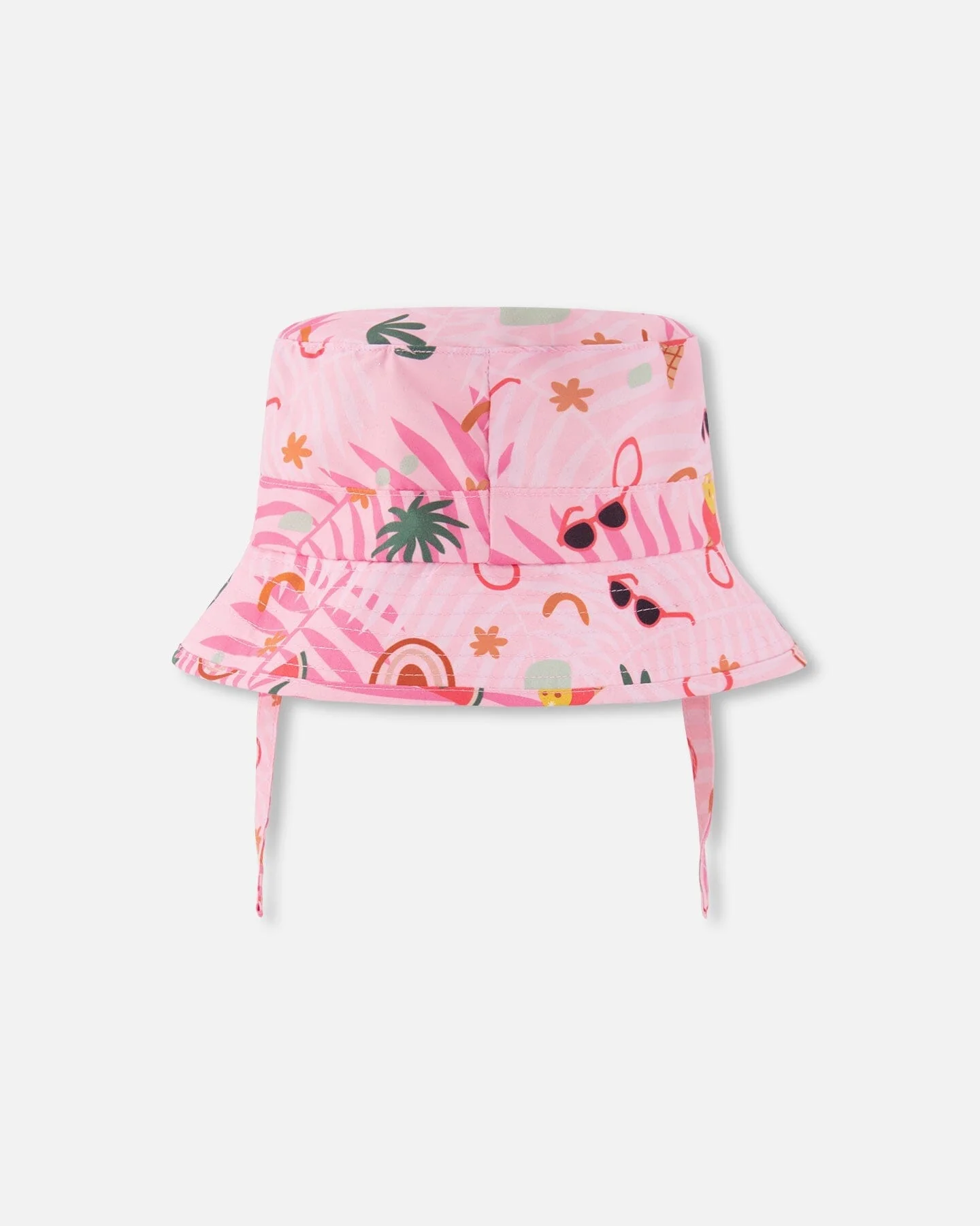 Beach Hat Pink Beach Print - Image 3