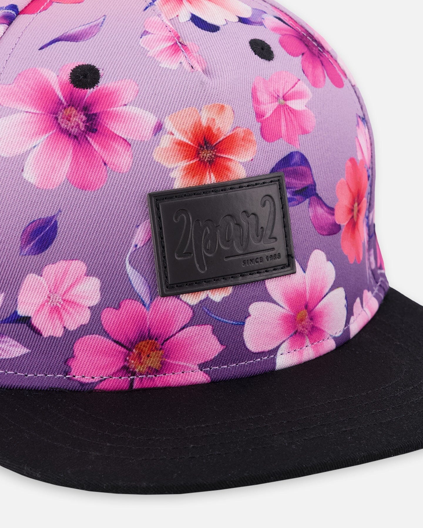Cap Mauve Floral Gradient - Image 3