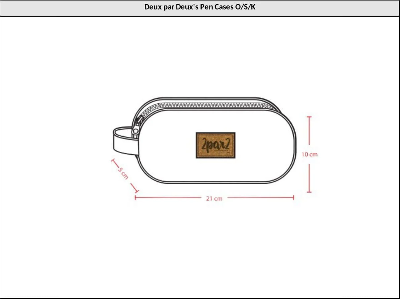Double Pencil Case Purple Gradient - Image 6