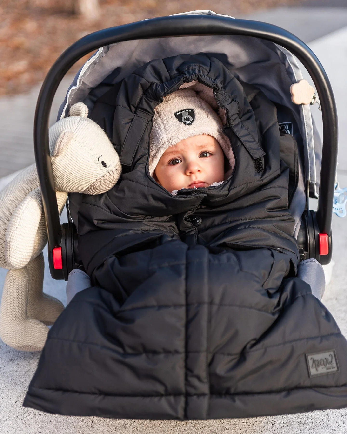 Evolutive Baby Footmuff Black - Image 4