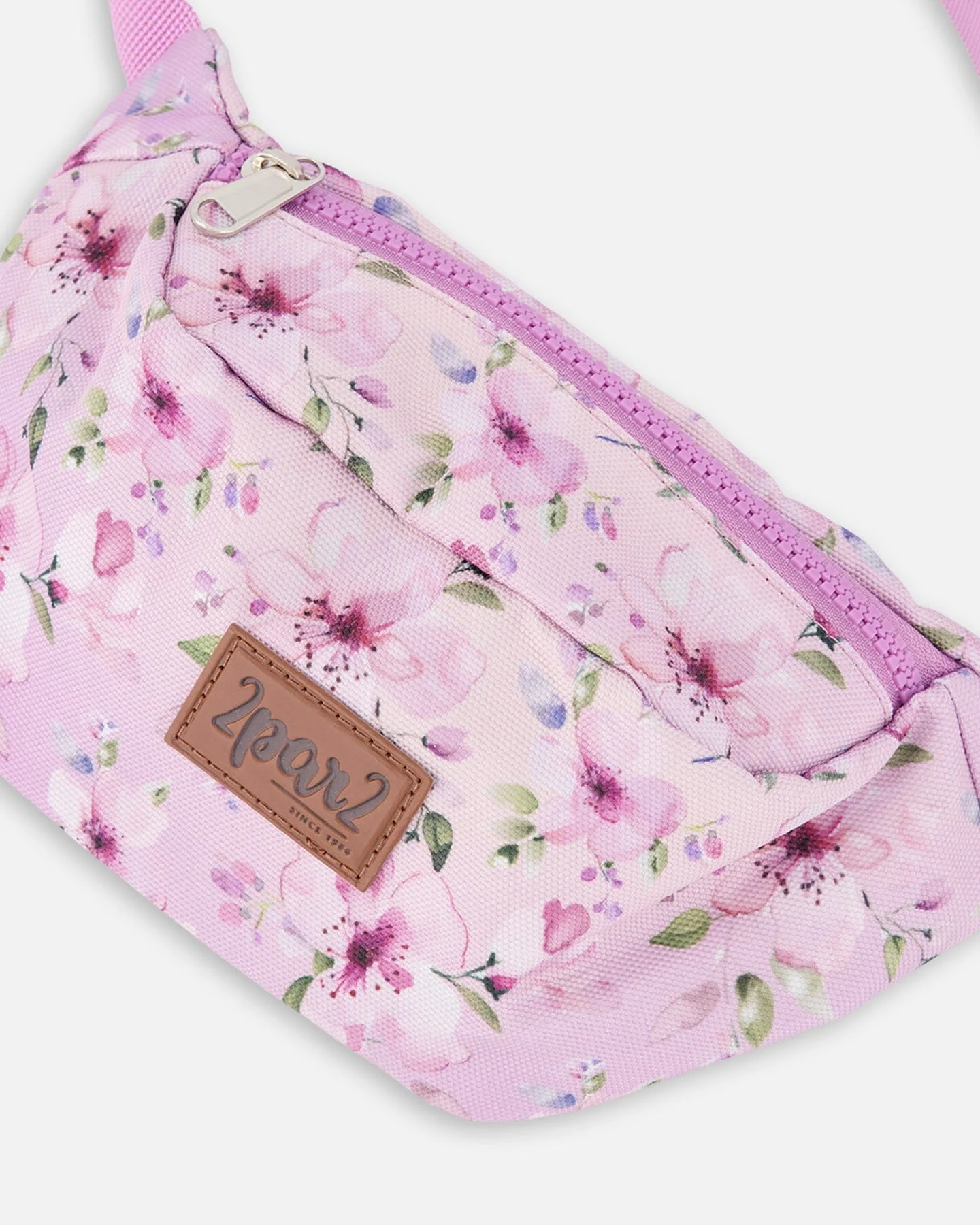 Fanny Pack Purple Flower Print - Image 3