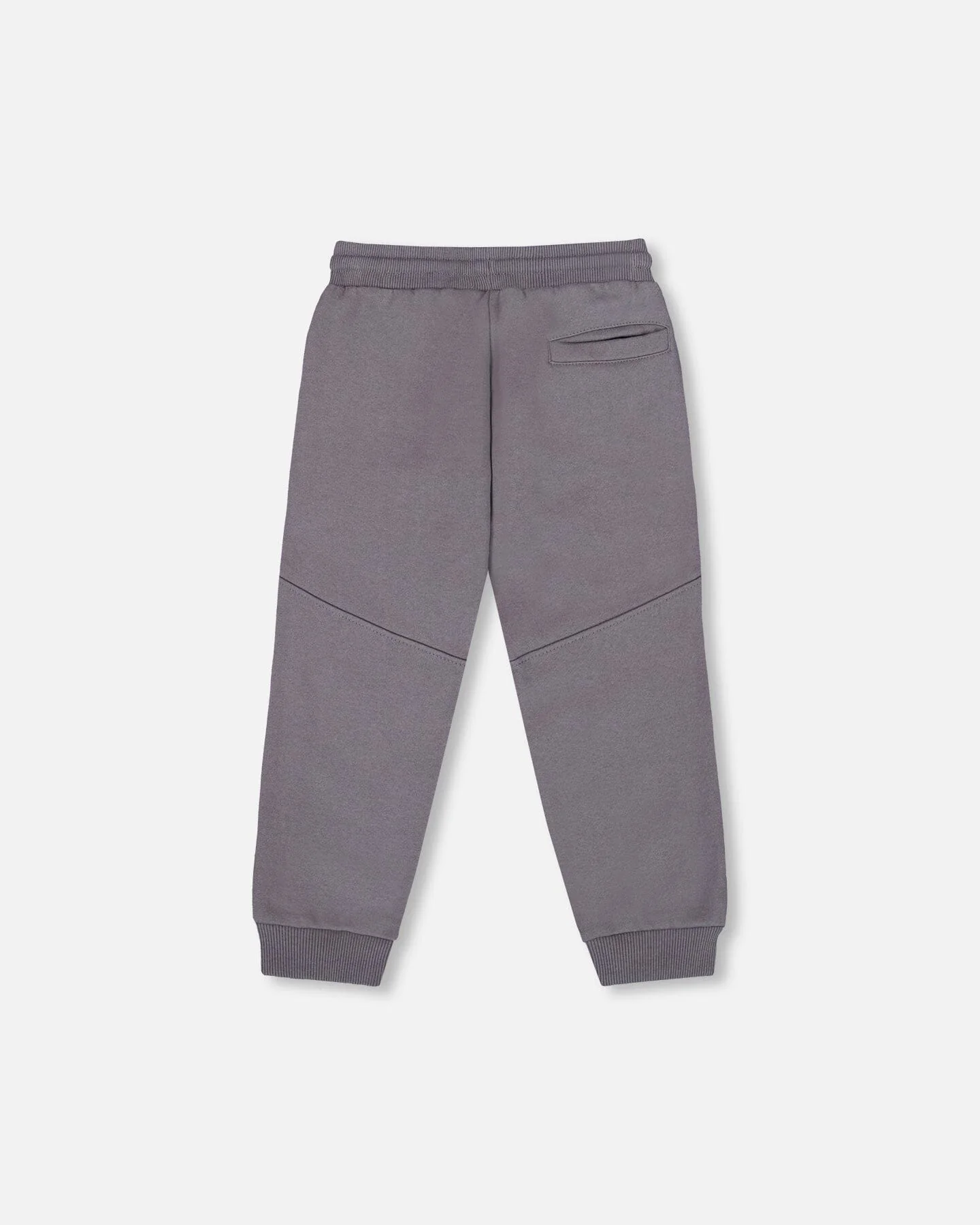 Fleece Sweatpants With Pockets Dark Gray - Image 3