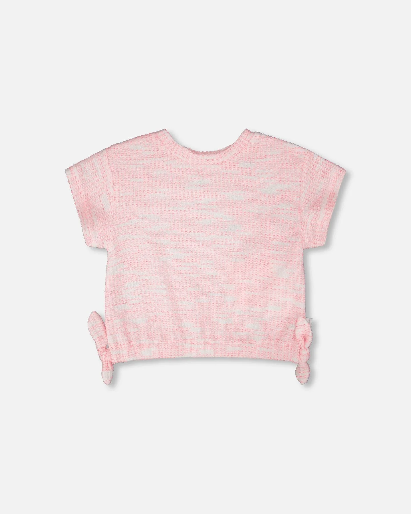 Jacquard Knit T-Shirt Multicolored