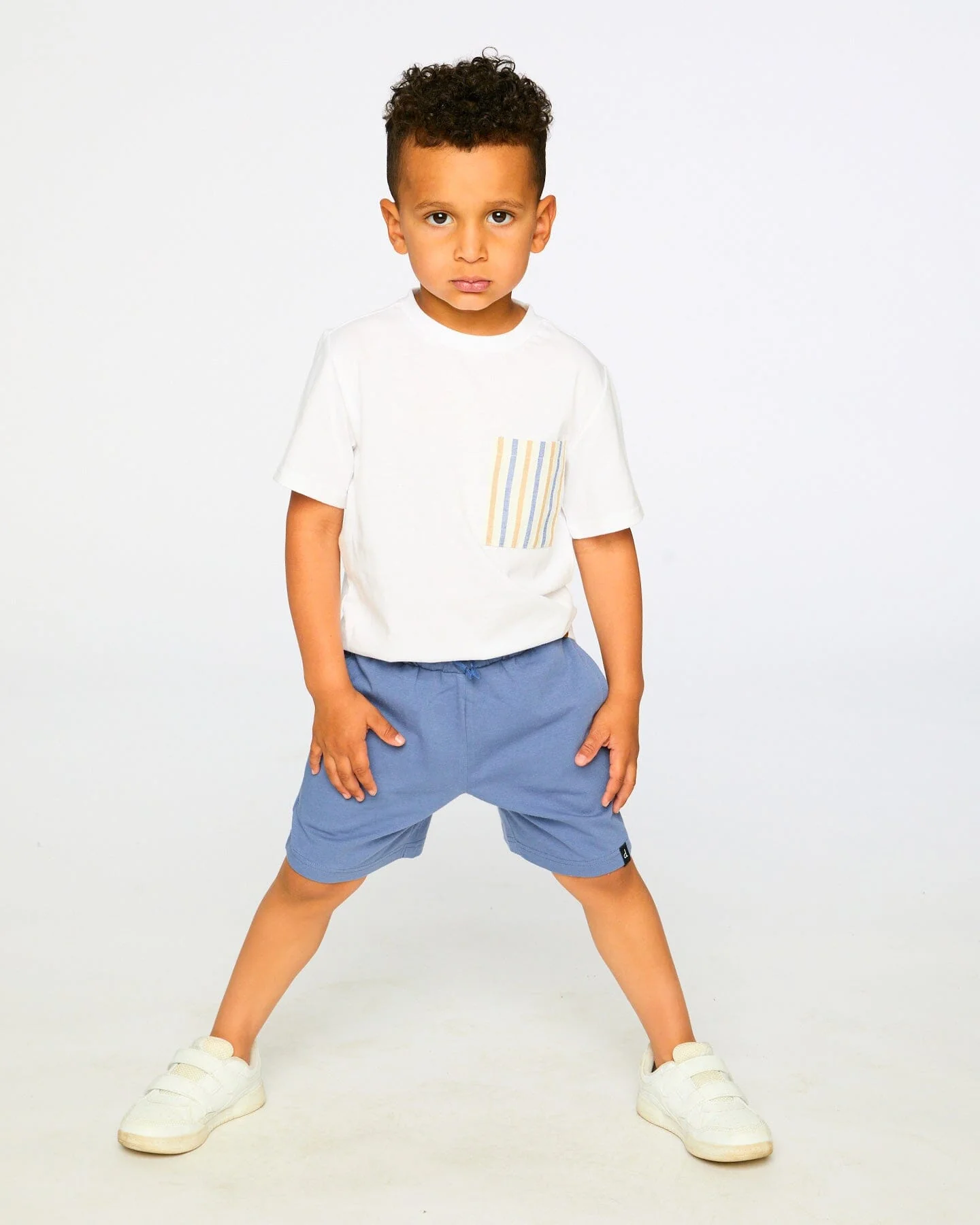 Jersey T-Shirt With Chest Pocket White - Image 2
