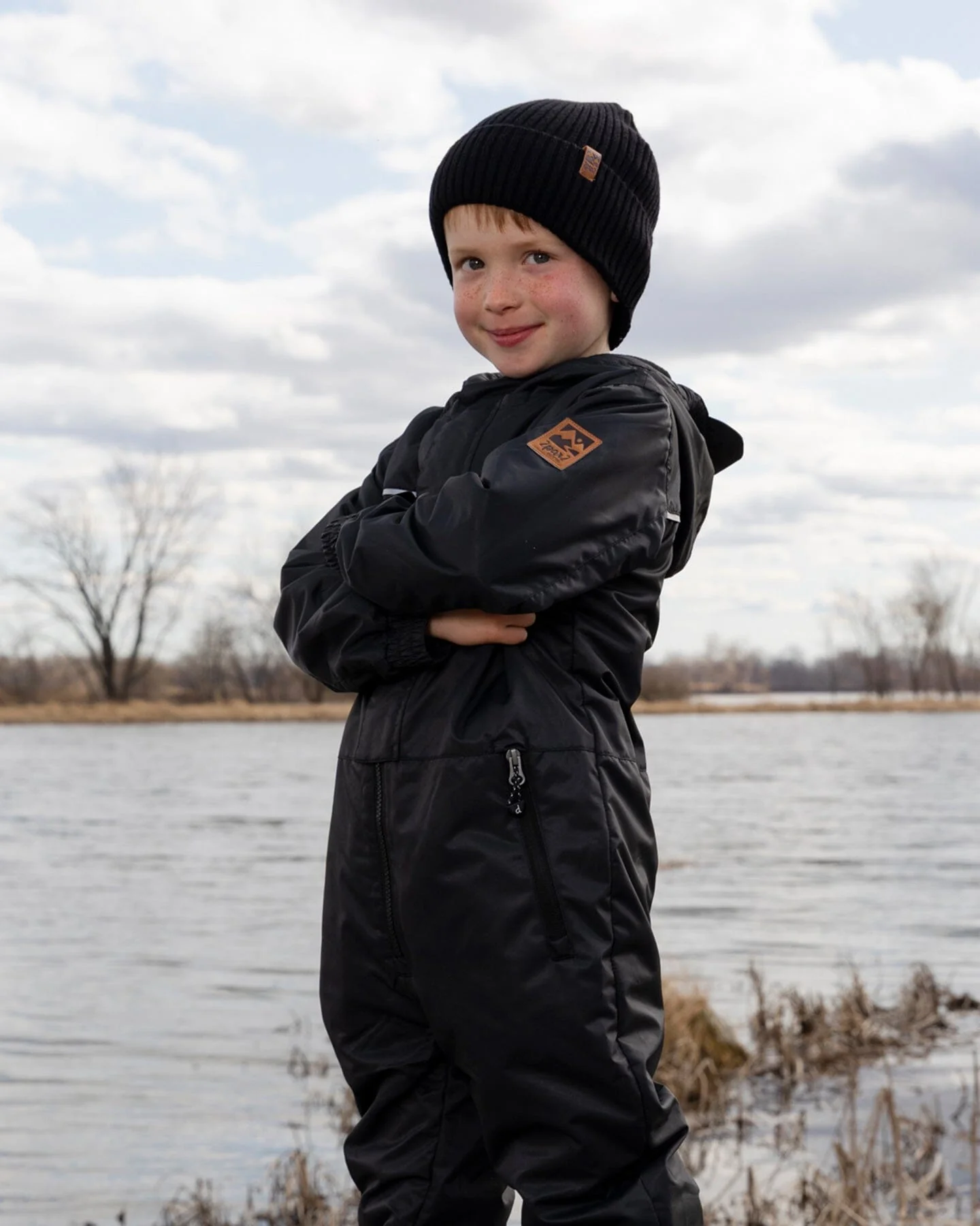 Knit Hat Black - Image 2