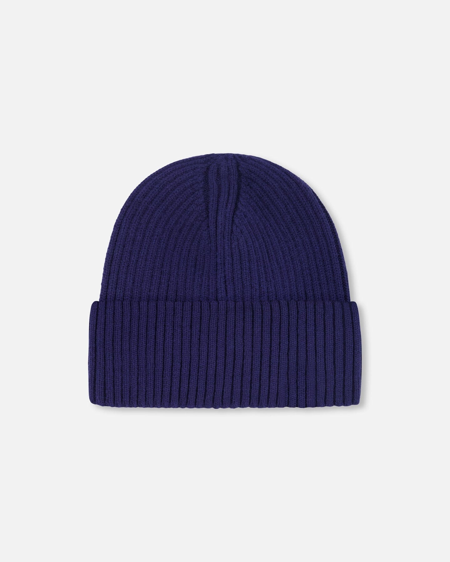 Knit Hat Navy Blue - Image 4