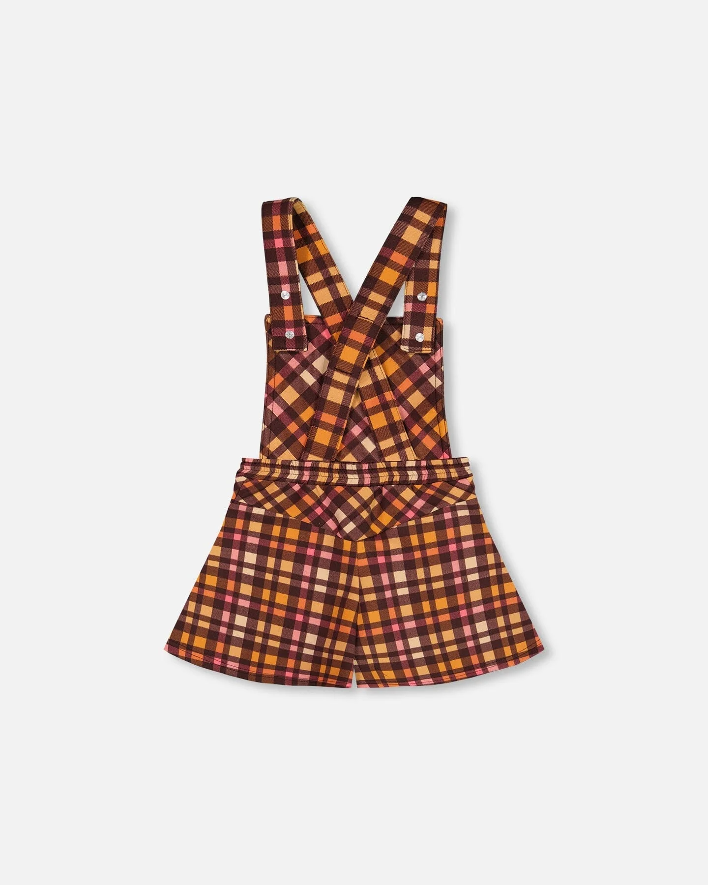 Milano Shortall Plaid Magenta And Brown - Image 4