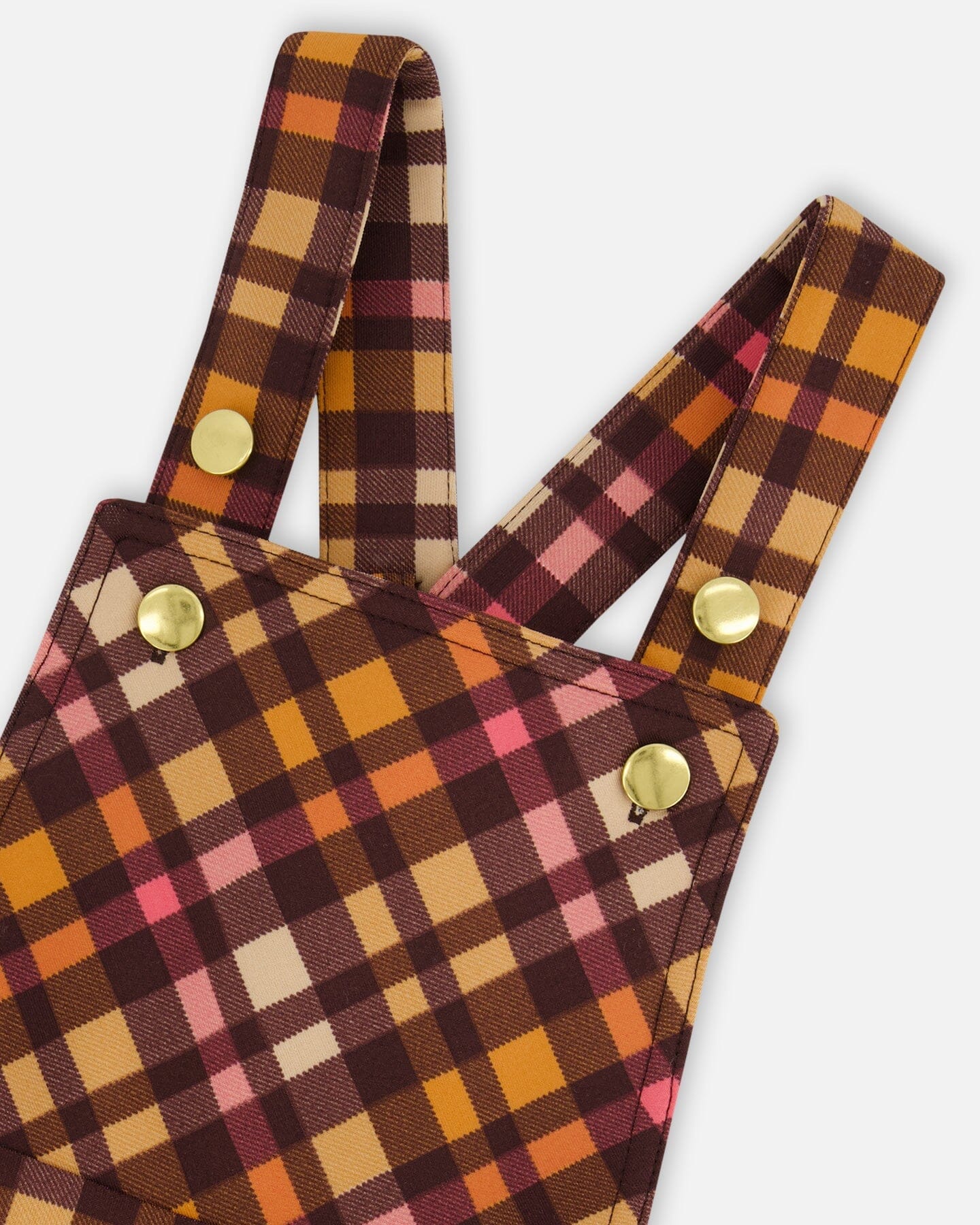 Milano Shortall Plaid Magenta And Brown - Image 5