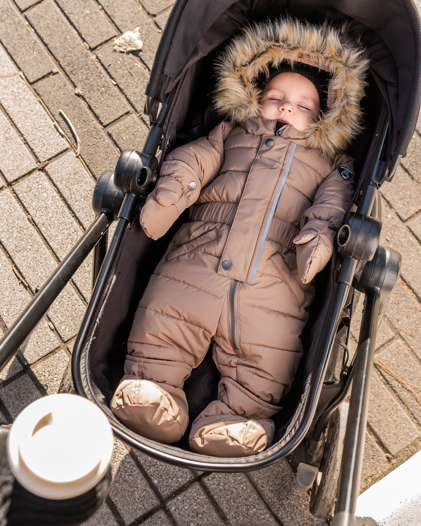 One-Piece Baby Original Puffy Snowsuit Gray - Image 8