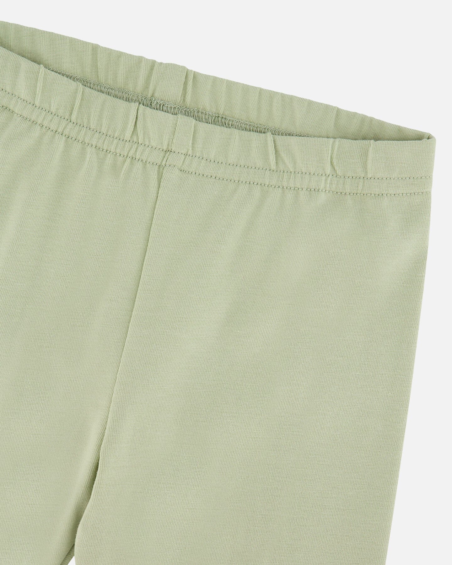 Organic Cotton Jersey Capri Light Khaki Green - Image 5