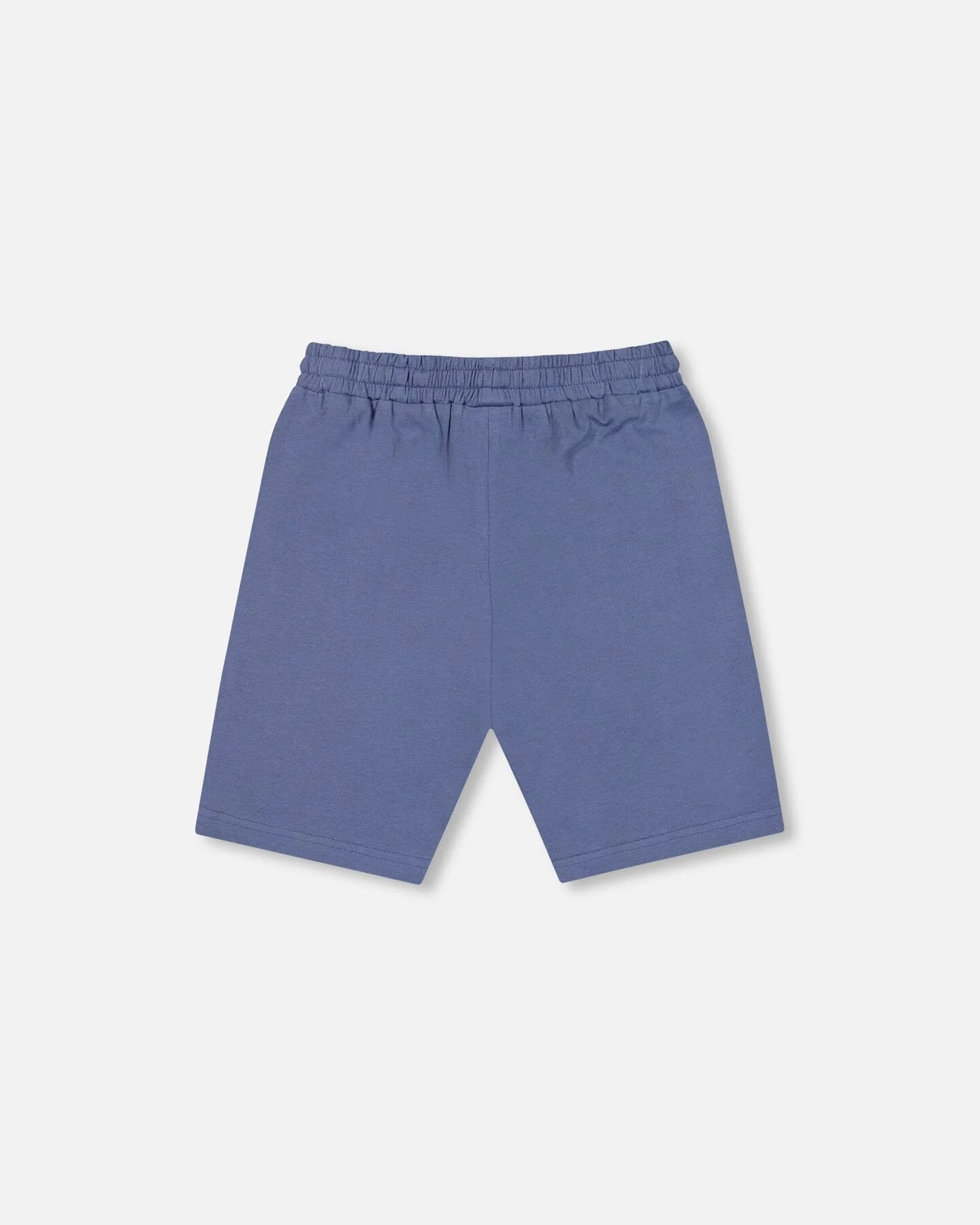 Organic Cotton Jersey Shorts Blue - Image 2