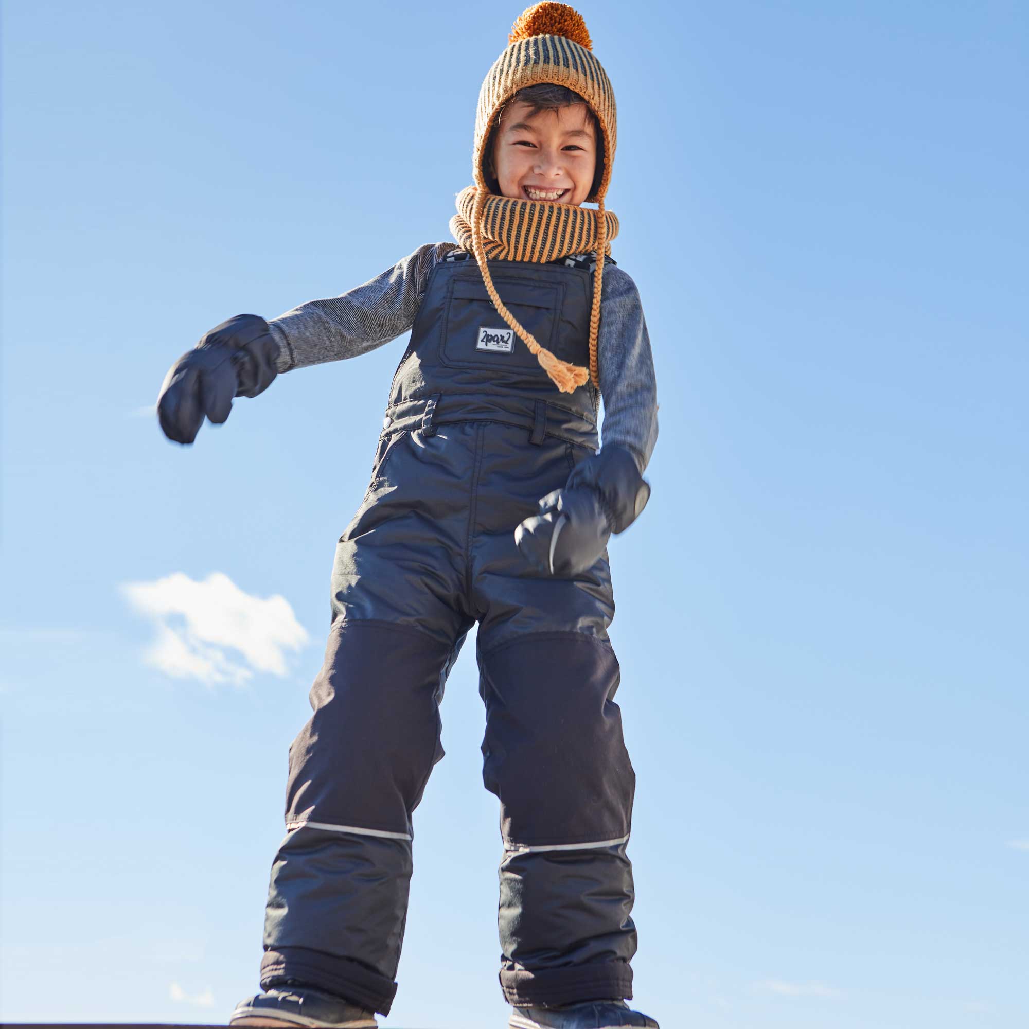 Overall Snow Pants Black - Image 2