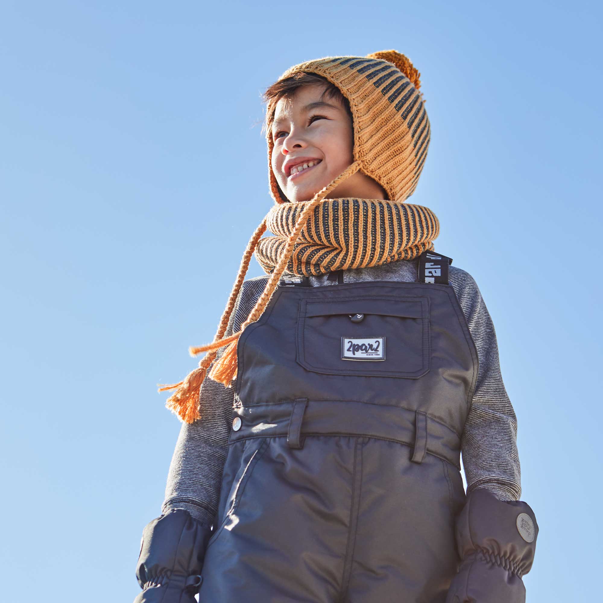Overall Snow Pants Black - Image 4