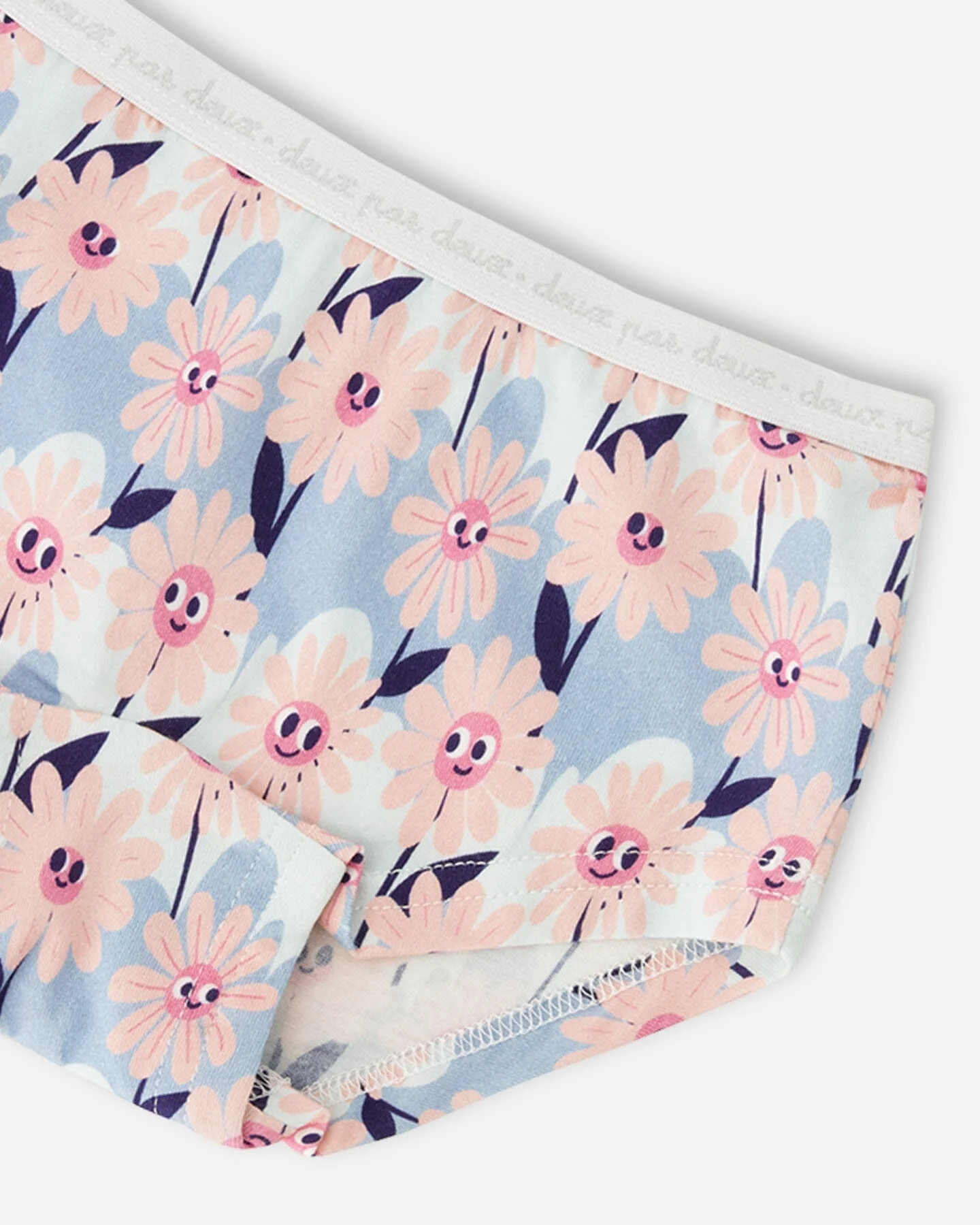 Printed Boyshort Panties (Pack Of 3) In Organic Cotton - Image 3