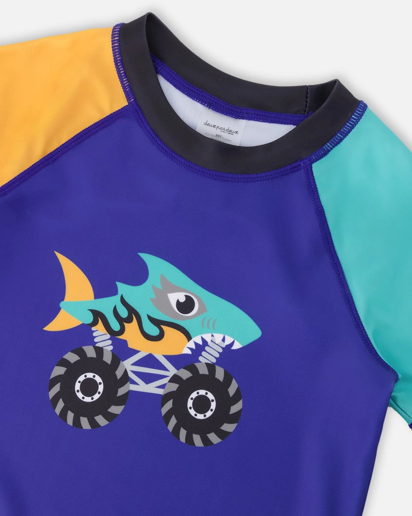 Short Sleeve Rashguard Ultramarine Blue - Image 4