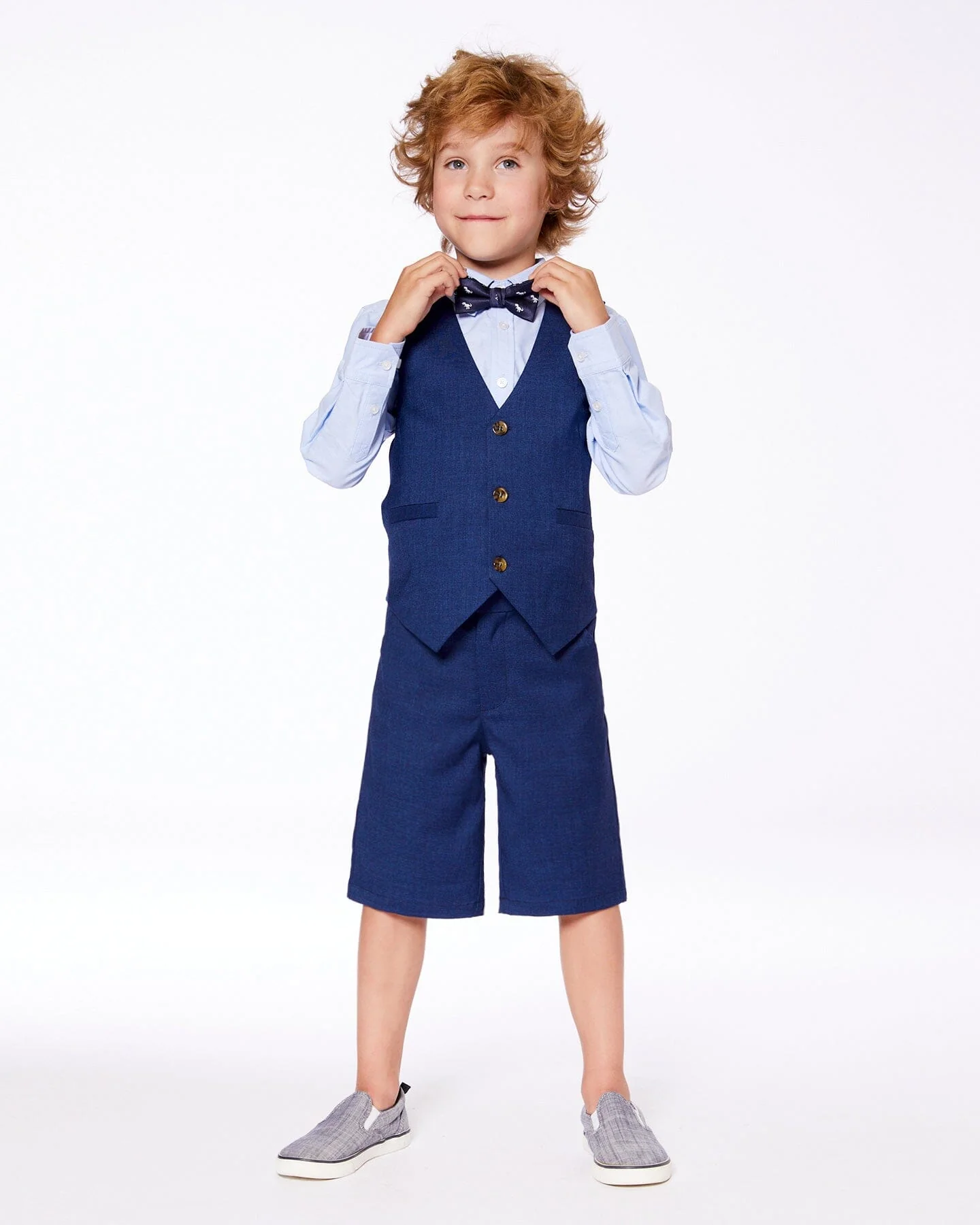 Sleeveless Vest Navy Blue - Image 2