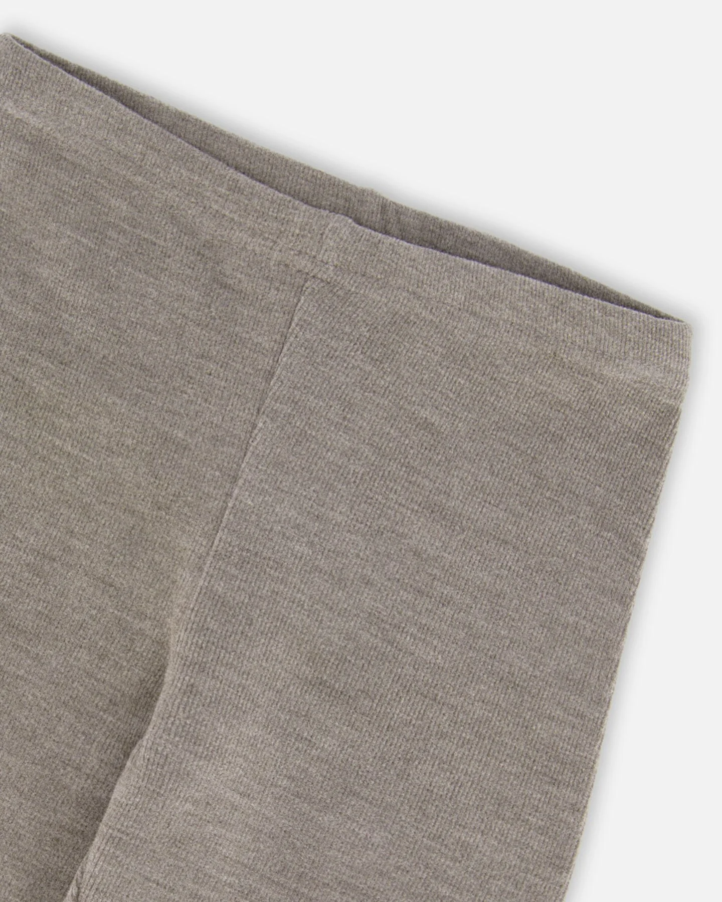Super Soft Ribbed Leggings Heather Gray - Image 3