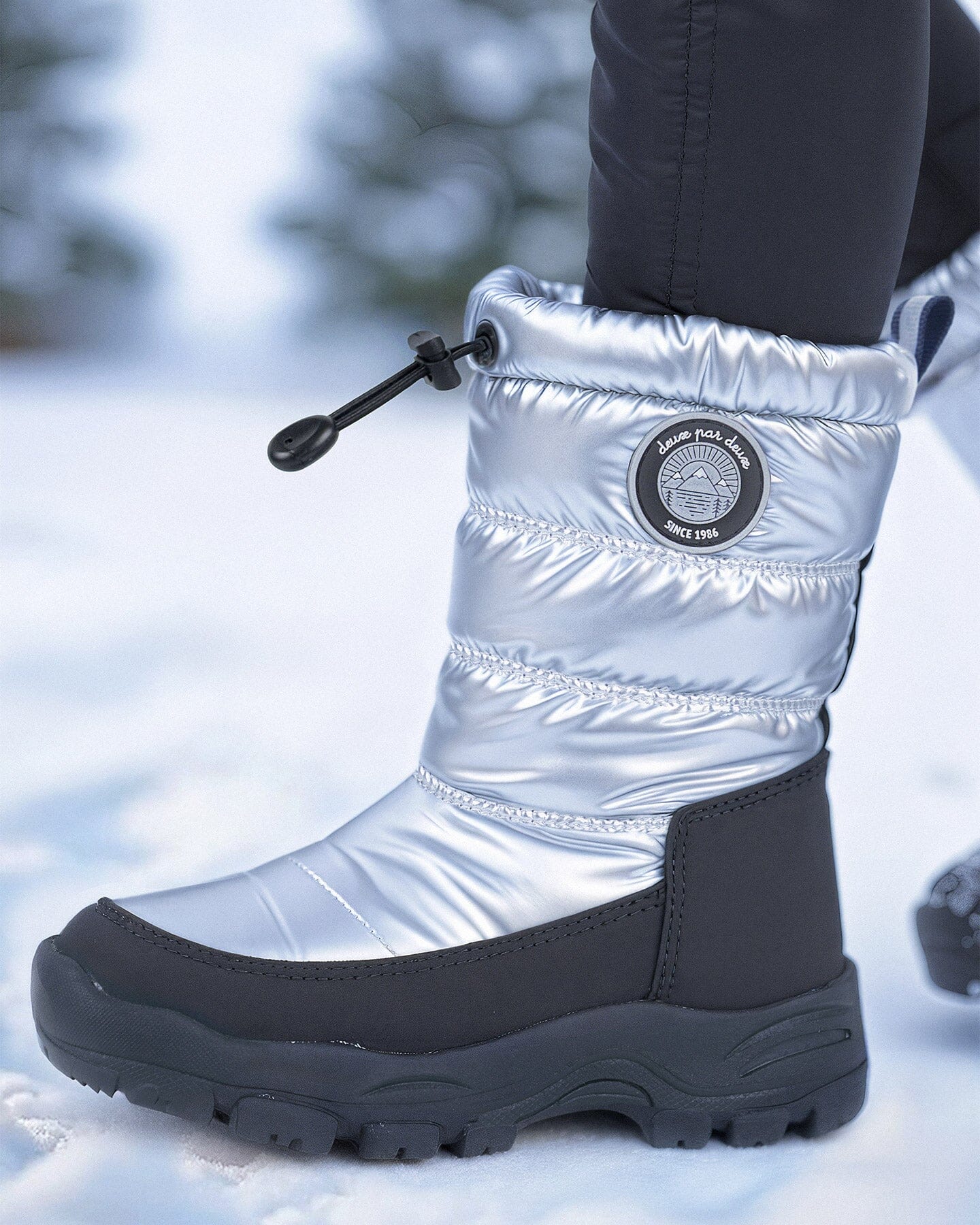 Winter Boots Silver - Image 2